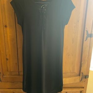 Super Soft & Cute Black T-shirt Dress 🖤